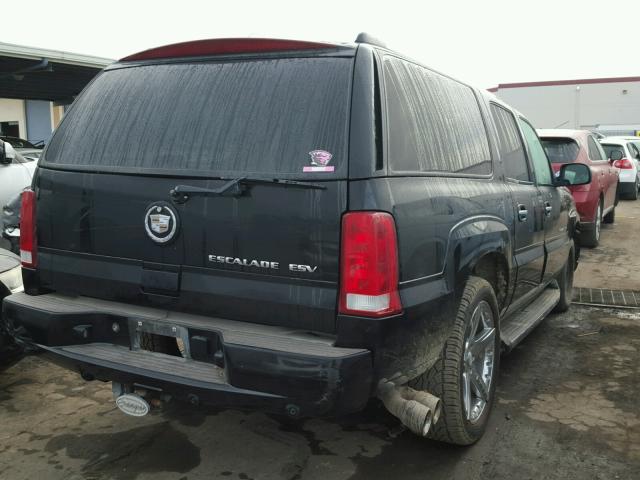 3GYFK66N74G208141 - 2004 CADILLAC ESCALADE E BLACK photo 4