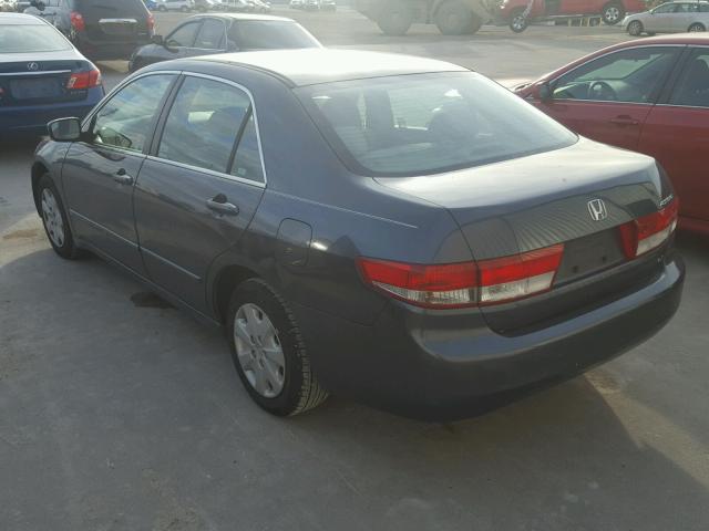 1HGCM56483A120461 - 2003 HONDA ACCORD LX GRAY photo 3