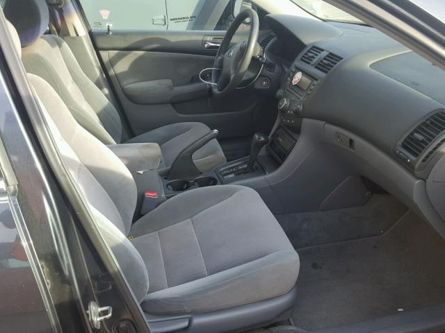 1HGCM56483A120461 - 2003 HONDA ACCORD LX GRAY photo 5