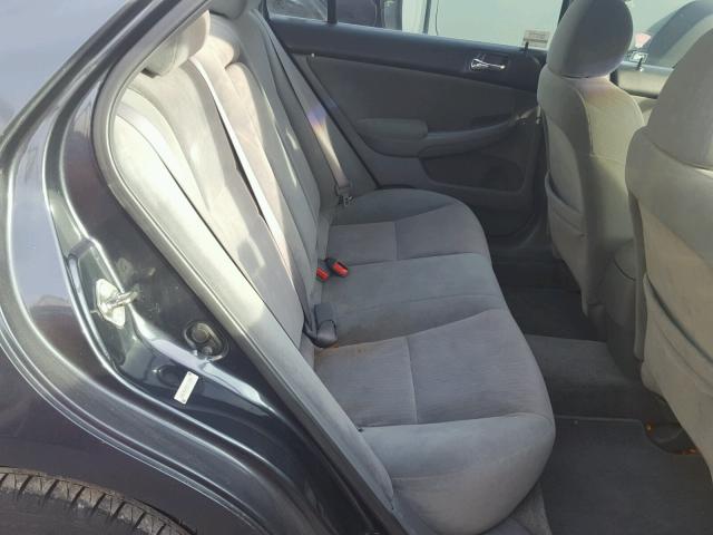 1HGCM56483A120461 - 2003 HONDA ACCORD LX GRAY photo 6