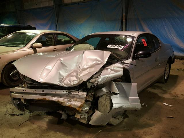 2G1WW12E949232396 - 2004 CHEVROLET MONTE CARL 灰色 照片 2