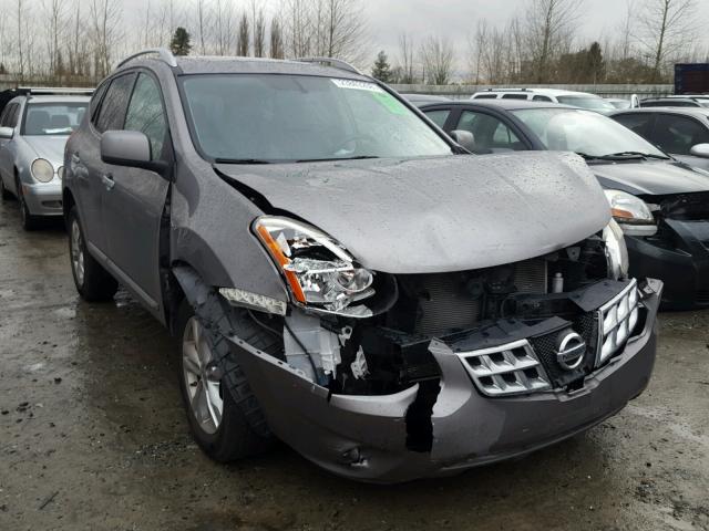 JN8AS5MV2DW629560 - 2013 NISSAN ROGUE S GRAY photo 1