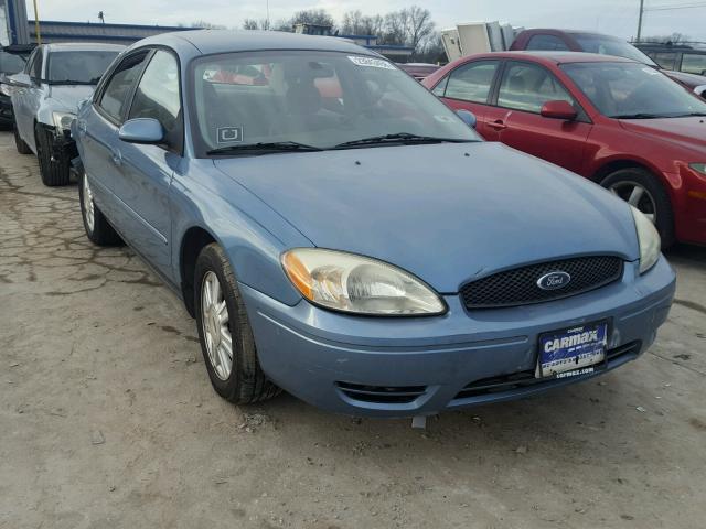 1FAFP56U16A186363 - 2006 FORD TAURUS SEL BLUE photo 1