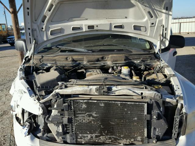 3D7KU28C24G132336 - 2004 DODGE RAM 2500 S WHITE photo 7