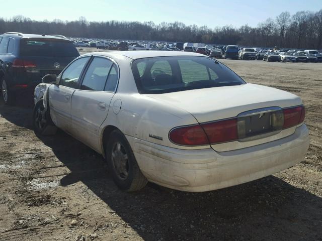 1G4HP54K114228392 - 2001 BUICK LESABRE CU WHITE photo 3