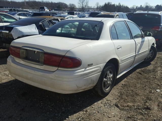 1G4HP54K114228392 - 2001 BUICK LESABRE CU WHITE photo 4