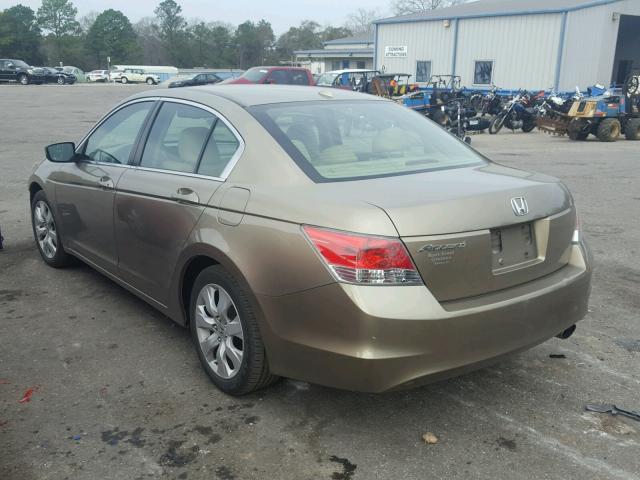 1HGCP2F81AA140413 - 2010 HONDA ACCORD EXL TAN photo 3