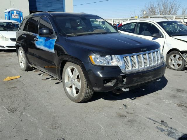 1C4RJFCT0DC646270 - 2013 JEEP GRAND CHER BLACK photo 1