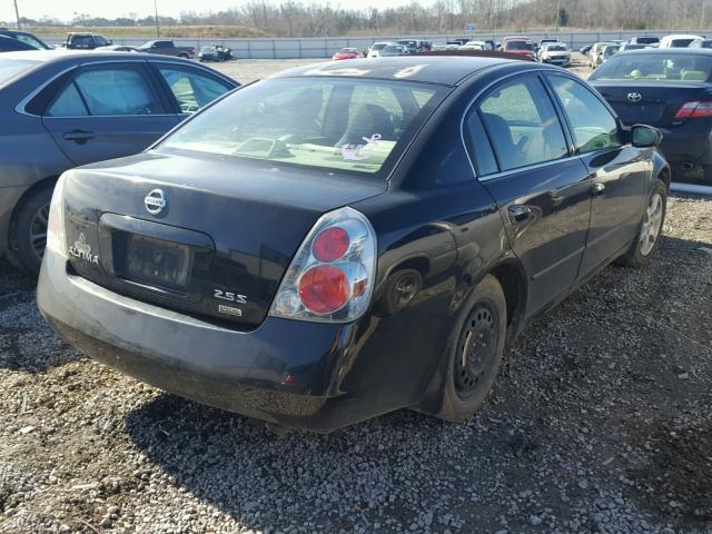 1N4AL11D46N377399 - 2006 NISSAN ALTIMA S BLACK photo 4