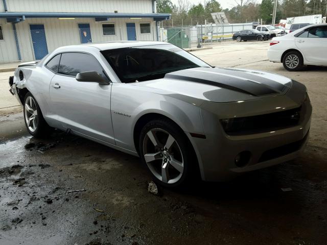 2G1FB1EV3A9225415 - 2010 CHEVROLET CAMARO LT SILVER photo 1