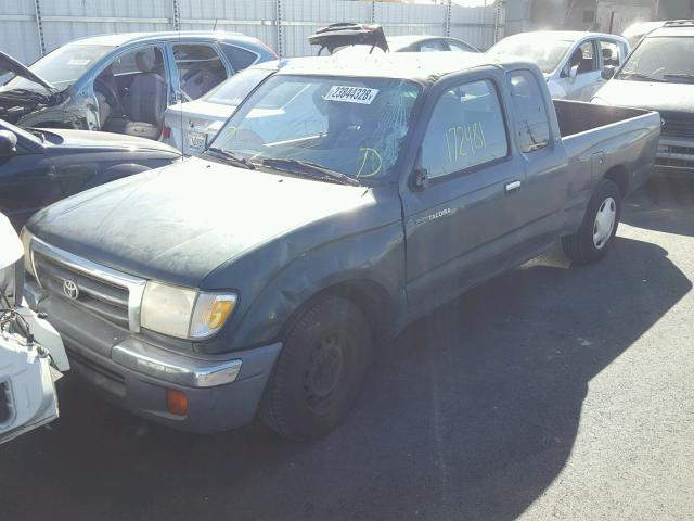 4TAVL52N0YZ647035 - 2000 TOYOTA TACOMA XTR GREEN photo 2