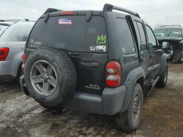 1J4GL38K86W176470 - 2006 JEEP LIBERTY RE BLACK photo 4