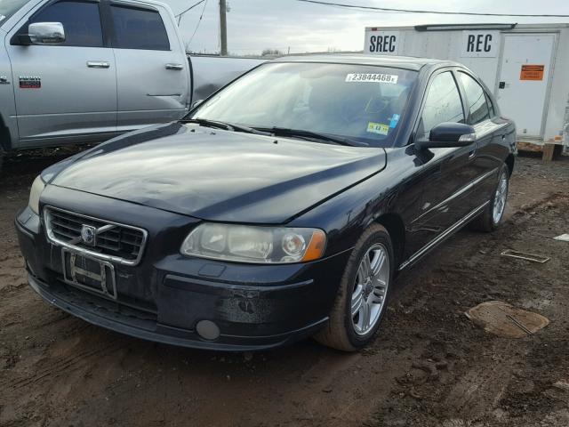 YV1RS592772607413 - 2007 VOLVO S60 2.5T BLACK photo 2