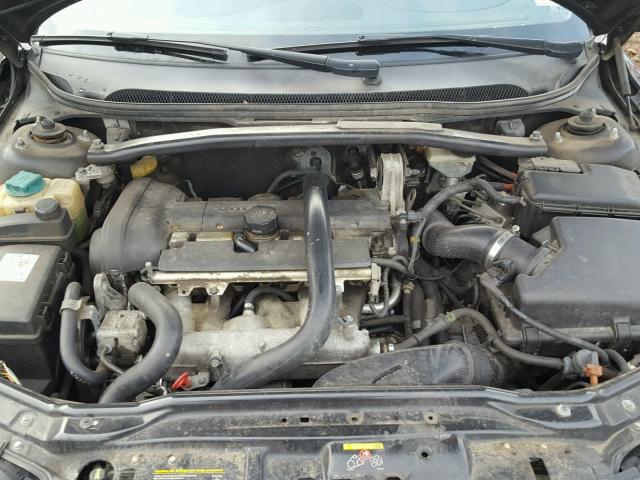 YV1RS592772607413 - 2007 VOLVO S60 2.5T BLACK photo 7