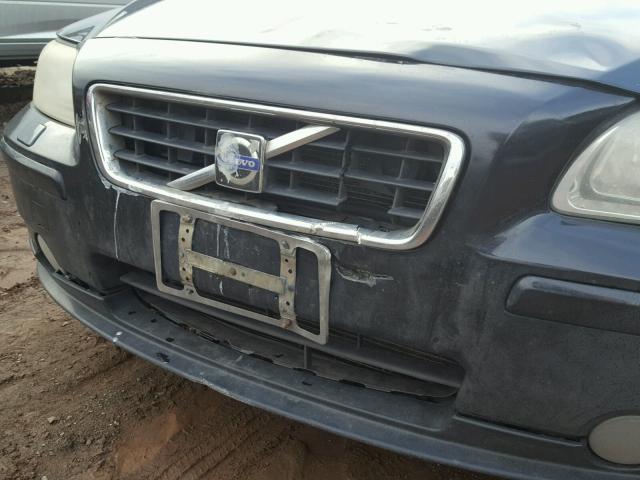 YV1RS592772607413 - 2007 VOLVO S60 2.5T BLACK photo 9