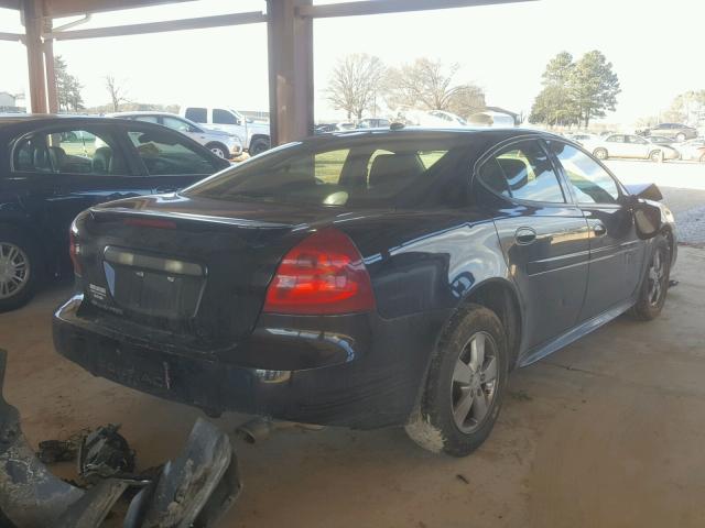 2G2WP552X81183814 - 2008 PONTIAC GRAND PRIX BLACK photo 4