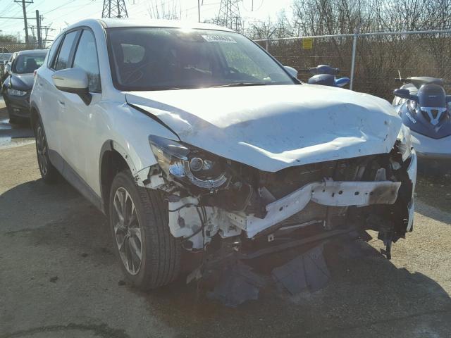 JM3KE4DY1G0696306 - 2016 MAZDA CX-5 GT WHITE photo 1