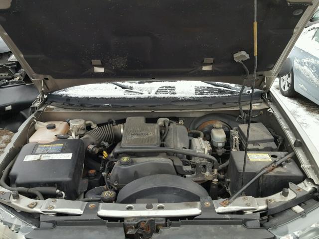 1GNDT13S122307218 - 2002 CHEVROLET TRAILBLAZE GRAY photo 7