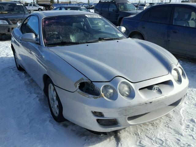 KMHJG35F01U259821 - 2001 HYUNDAI TIBURON SILVER photo 1