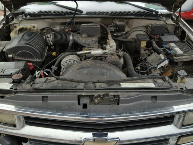 1GNEK13R8XJ486942 - 1999 CHEVROLET TAHOE K150 BROWN photo 7