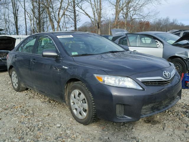 4T1BB3EK0AU123690 - 2010 TOYOTA CAMRY HYBR GRAY photo 1