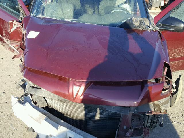 3G7DB03E84S578296 - 2004 PONTIAC AZTEK MAROON photo 7