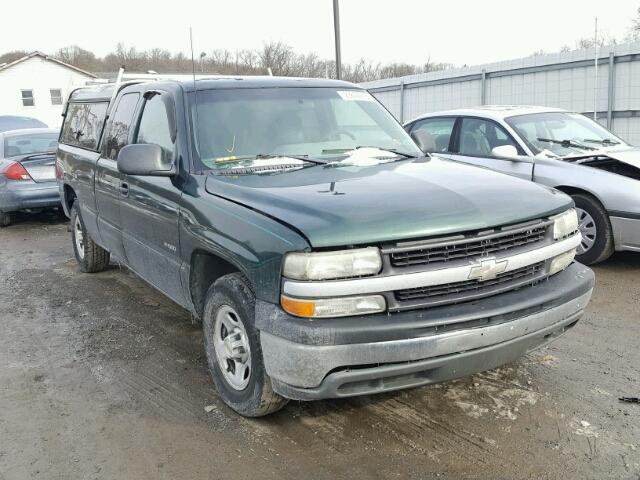 2GCEC19W611289059 - 2001 CHEVROLET SILVERADO GREEN photo 1