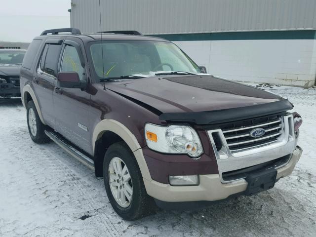 1FMEU74E78UA38995 - 2008 FORD EXPLORER E PURPLE photo 1