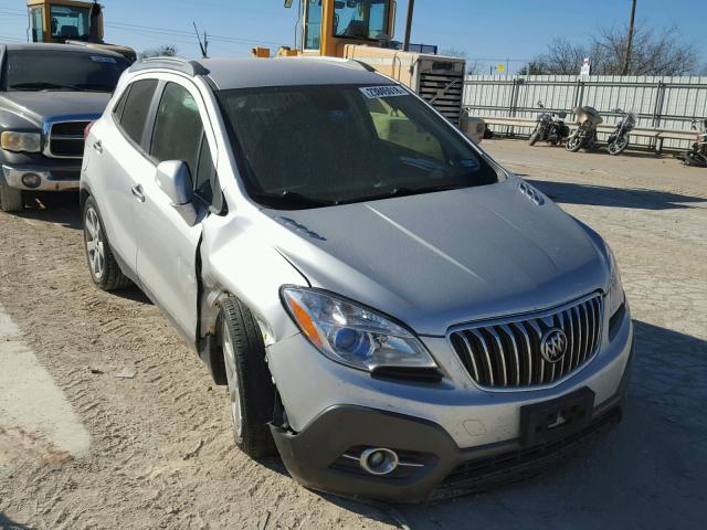 KL4CJCSB3EB784044 - 2014 BUICK ENCORE SILVER photo 1