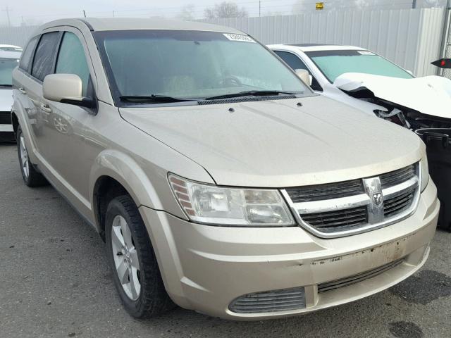 3D4GG57V39T232071 - 2009 DODGE JOURNEY SX GOLD photo 1