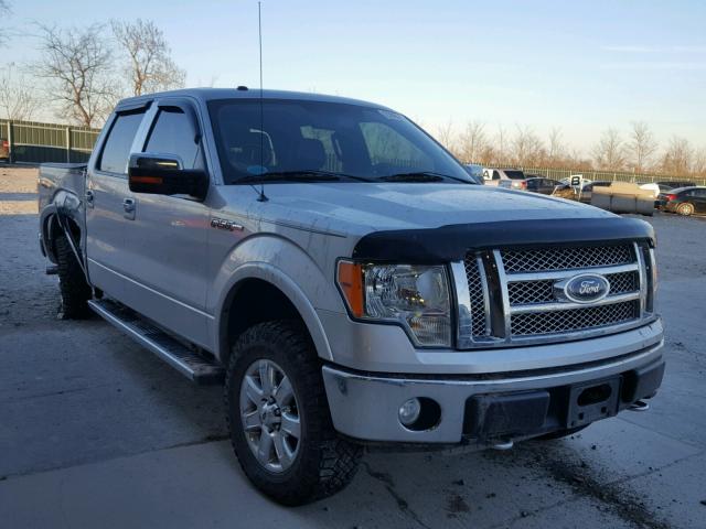 1FTFW1EV4AFC81804 - 2010 FORD F150 SUPER SILVER photo 1