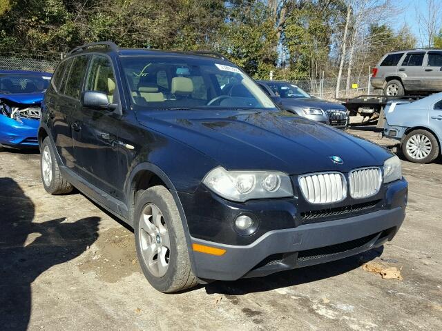WBXPC93447WF14102 - 2007 BMW X3 3.0SI BLACK photo 1