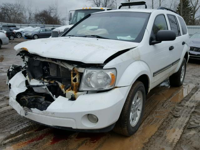 1D8HB48P07F583460 - 2007 DODGE DURANGO SL WHITE photo 2