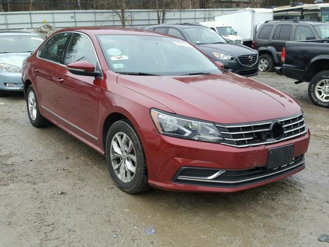 1VWAT7A39GC007564 - 2016 VOLKSWAGEN PASSAT S RED photo 1