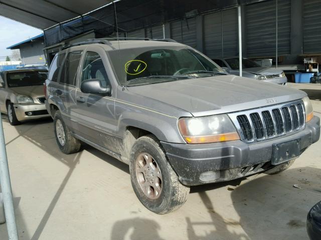 1J4GW48S21C512542 - 2001 JEEP GRAND CHER GRAY photo 1