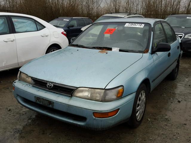 2T1AE09B6SC123482 - 1995 TOYOTA COROLLA LE BLUE photo 2