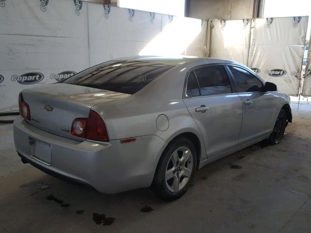 1G1ZC5E04A4107351 - 2010 CHEVROLET MALIBU 1LT 银色 照片 4