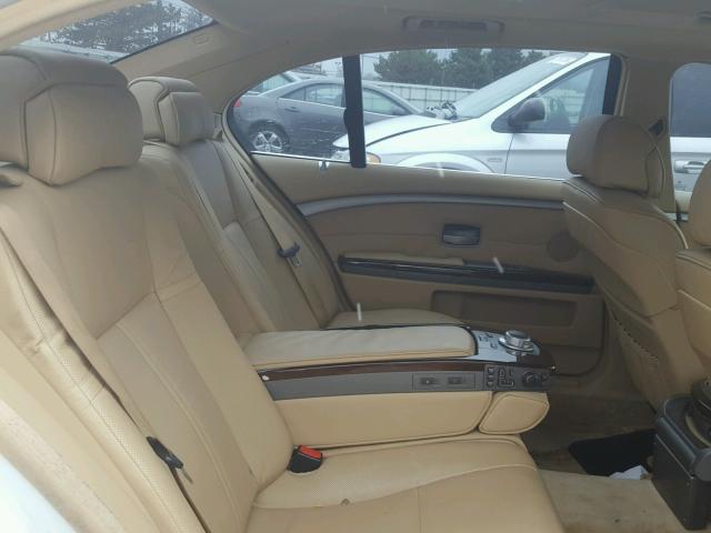 WBAHN83566DT30377 - 2006 BMW 750 LI 白色 照片 6