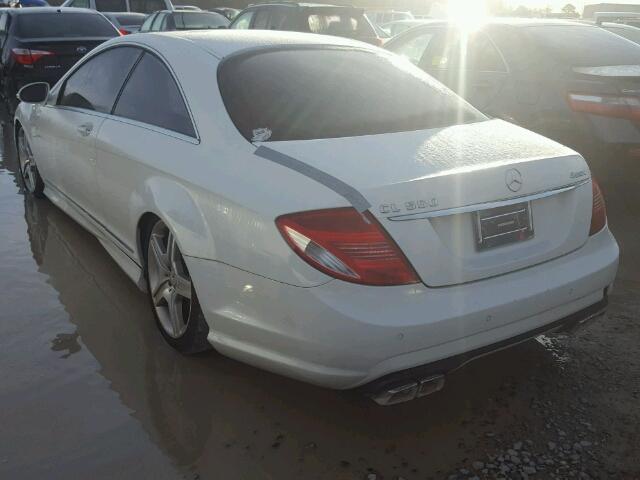 WDDEJ86X39A020164 - 2009 MERCEDES-BENZ CL 550 4MA WHITE photo 3