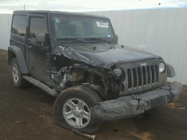 1J4AA2D12BL617895 - 2011 JEEP WRANGLER S BLACK photo 1