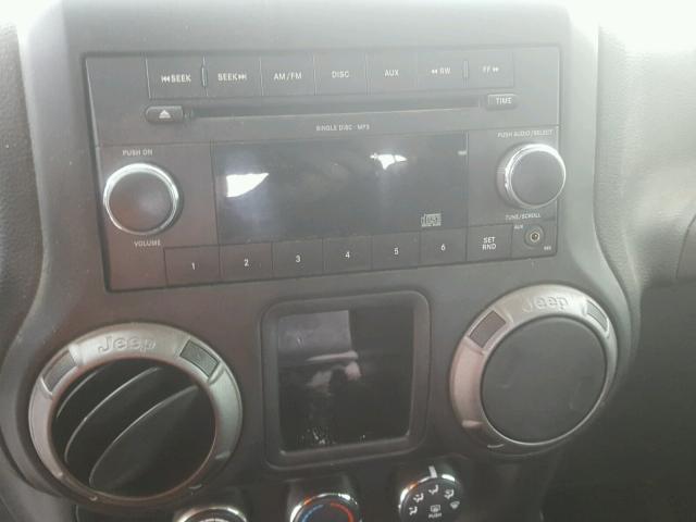 1J4AA2D12BL617895 - 2011 JEEP WRANGLER S BLACK photo 9