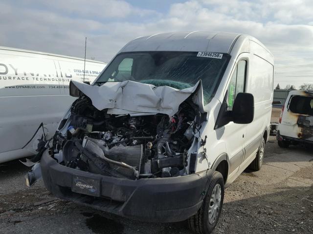 1FTYR1CM1GKB02421 - 2016 FORD TRANSIT T- WHITE photo 2