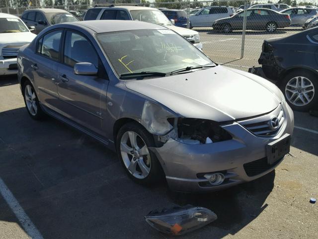 JM1BK323651221633 - 2005 MAZDA 3 S SILVER photo 1