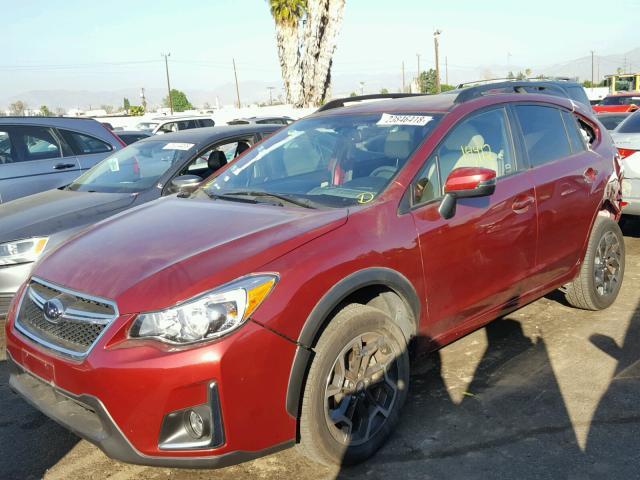 JF2GPANC2G8281508 - 2016 SUBARU CROSSTREK RED photo 2