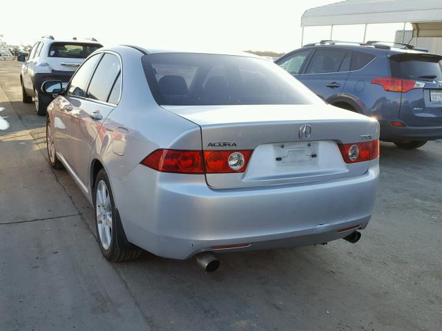 JH4CL96984C030722 - 2004 ACURA TSX SILVER photo 3