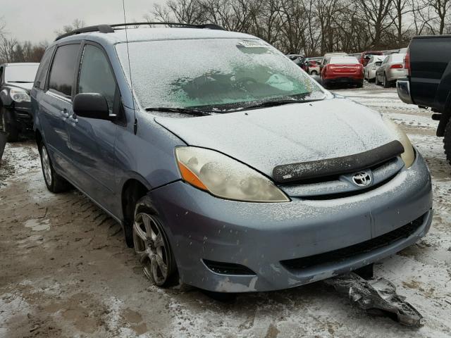 5TDBA23C86S057981 - 2006 TOYOTA SIENNA LE BLUE photo 1