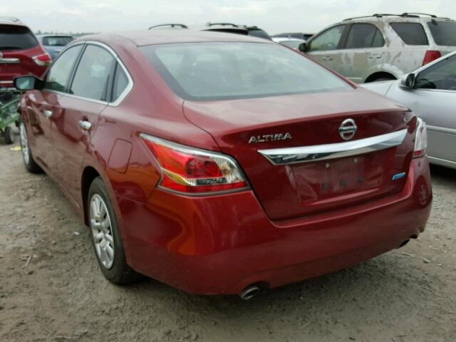 1N4AL3AP2EC204948 - 2014 NISSAN ALTIMA 2.5 BURGUNDY photo 3