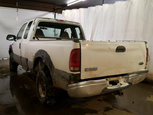 1FTNX21L6YED94379 - 2000 FORD F250 SUPER WHITE photo 3