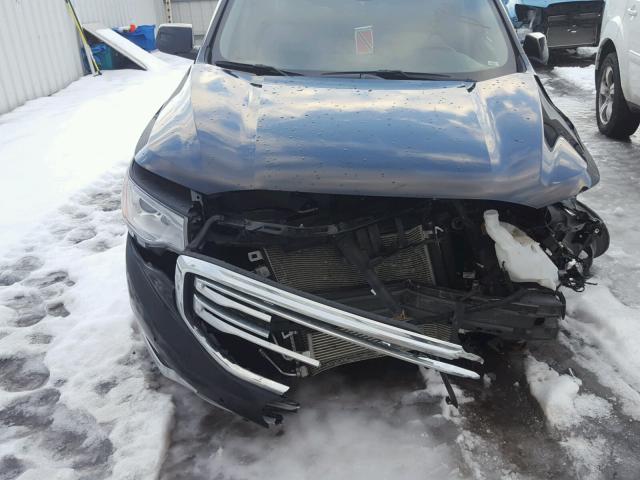 1GKKNWLS1HZ209785 - 2017 GMC ACADIA SLT შავი ფოტო 7