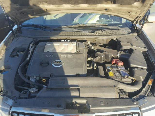 1N4BA41E05C833798 - 2005 NISSAN MAXIMA SE GOLD photo 7